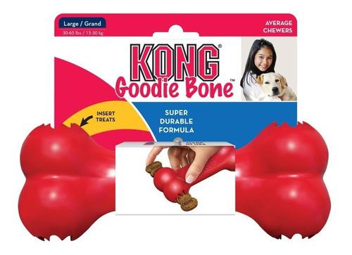 Juguete Interactivo Perro Kong Classic Goodie Bone Hueso L