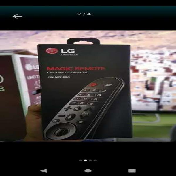 LG 4k Smart think 65' pantalla gigante control INTELIGENTE
