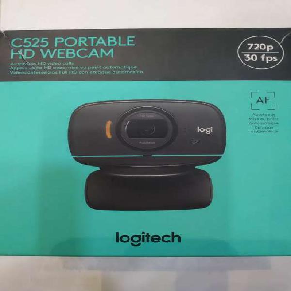 Logitech C525 web cam como nueva