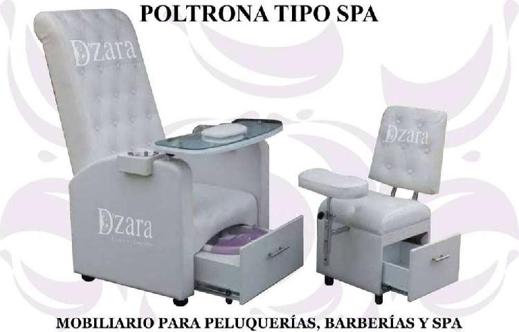 SILLA COMODA PARA PEDICURE