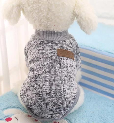 Saco Sueter Ropa Para Perro Pequeño - Gato. Color Gris.