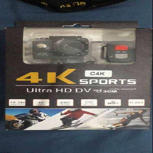 Vendo Camara 4K Sports (WIFI) Tipo Gopro + Monopod Selfie