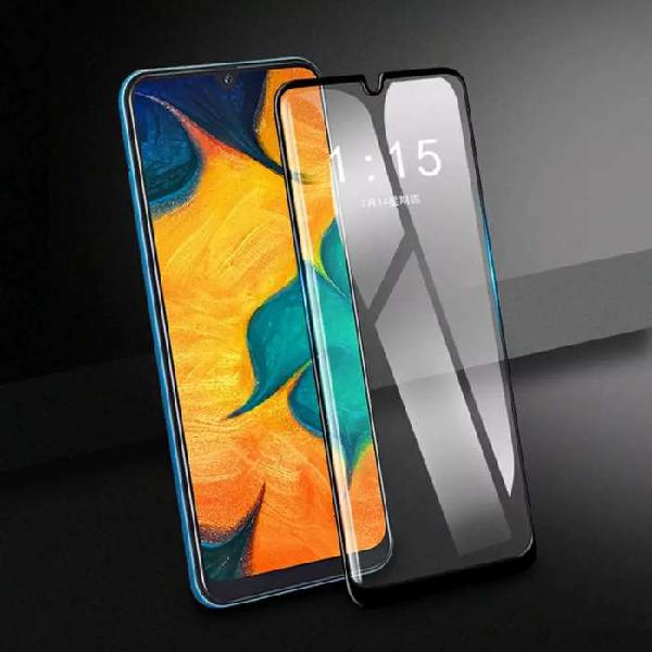 Vidrio Completo 11D Bordes Negros Samsung Galaxy A30 | A30s