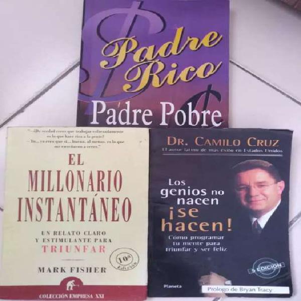 3 LIBROS PARA SALIR DE LA POBREZA Y SER PRÓSPERO.