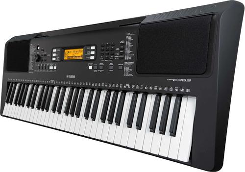 Combo Organeta Yamaha Psr-e 363 Ad + Base + Forro Expomusic
