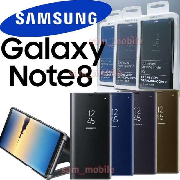 Estuche Samsung Galaxy Note 8 Clear view Standing Cover