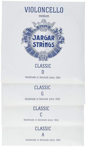 Jargar Cello Set Classic Cuerdas De Acero Recubierto,...
