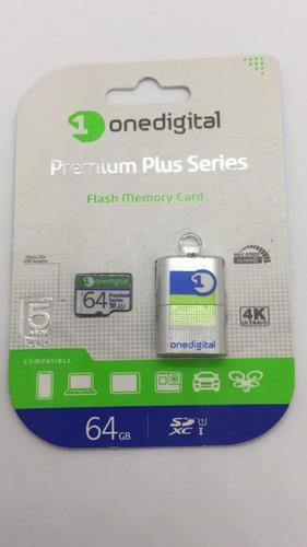 Micro Sd 64 Gb Onedigital Premium