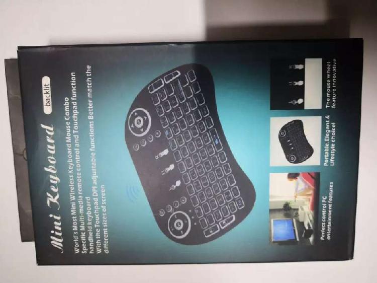 Mini Keyboard Teclado Inalámbrico Airmouse Android Smart Tv