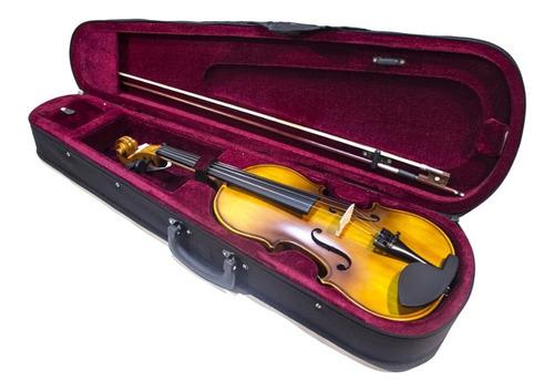 Oferta Combo Violin Greko 1413 Tamaño 4/4 Promocion