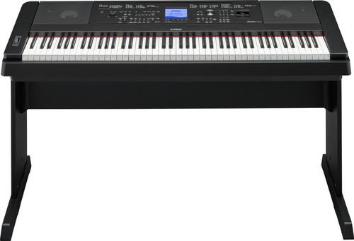 Piano Teclado Electrónico Yamaha Dgx-660b + Adaptador Pa150