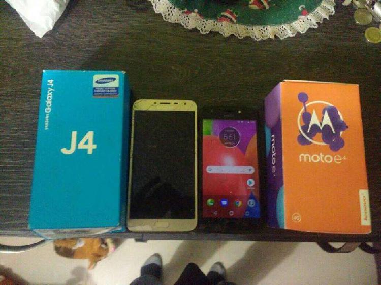 Samsung J4 y Motorola E4 Detalles