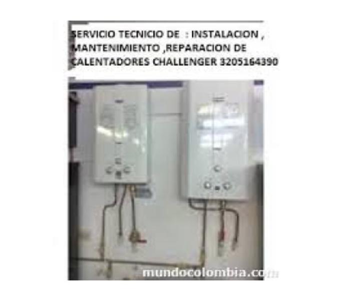 Servicio Challenger - Reparación de calentadores challenger