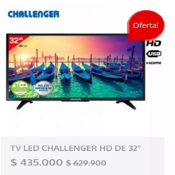 Televisor LED-32L85 HD Challenger
