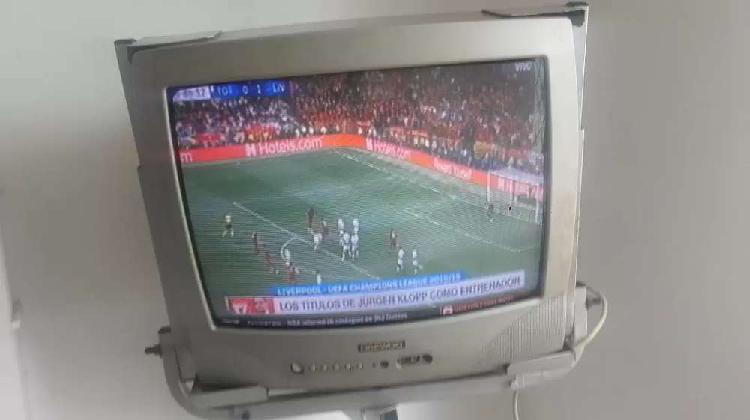 Vendo Televisor Daewoo 21" Clasico incluye Base A pared