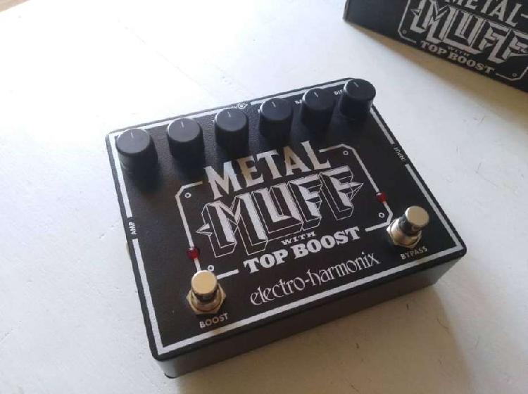 pedal Metal muff TOP BOOST excelentes condiciones (poco uso)