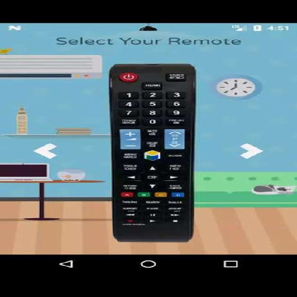 Control remoto para televisor Smart TV Samsung