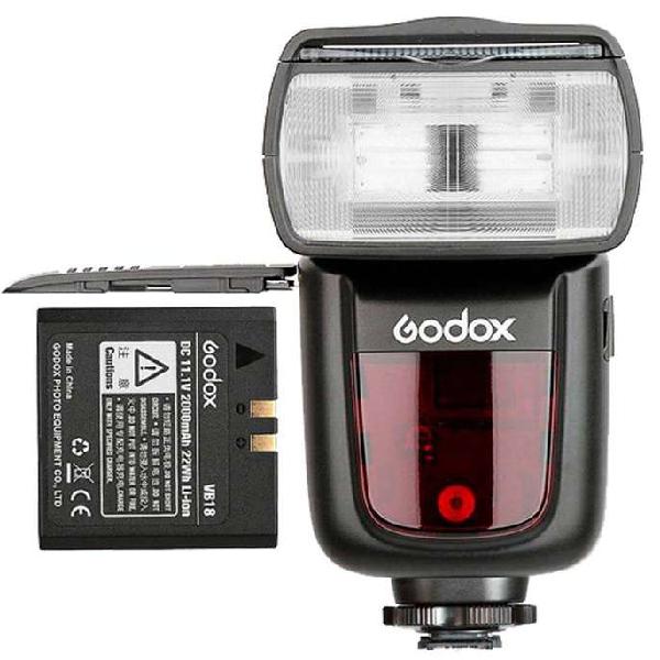 Flash TTL Godox V860 II Con Bateria Litio Para Canon