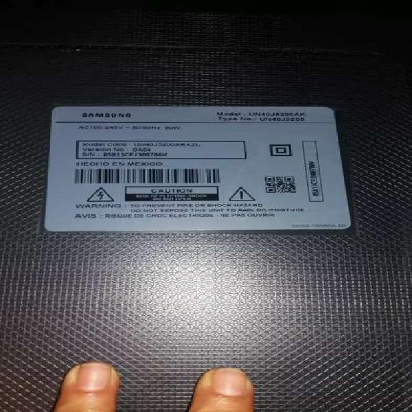 Vendo los repuestos de este tv samsung UN40J5200AK