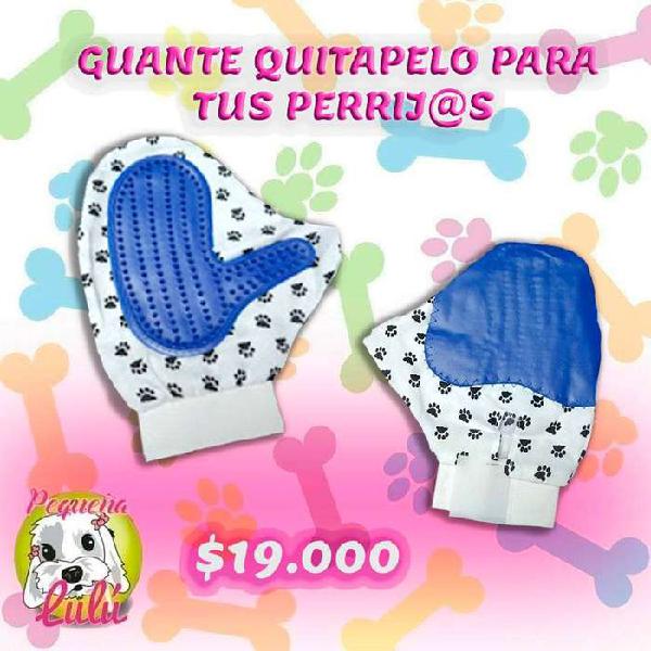 GUANTE QUITAPELO PARA PERROS