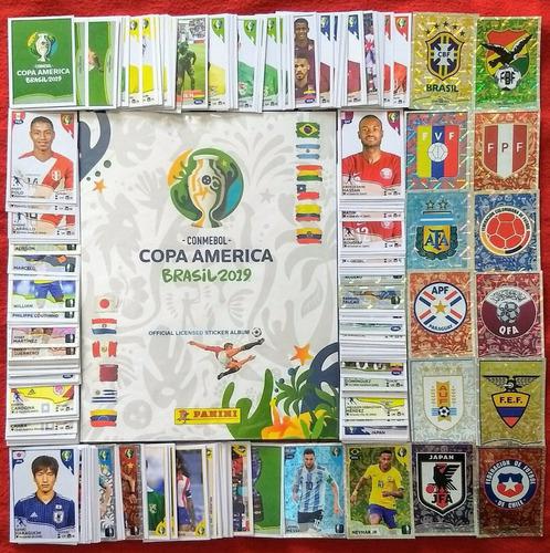 Laminas Por Unidad Copa America Brasil 2019 Panini