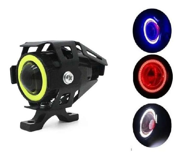 Mini Exploradora U7 Moto Carro Led 3000 Lumenes Ojo De Angel