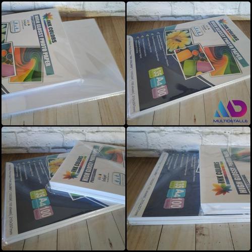 Pack X 6 Paquetes Papel Fotográfico 135 Gr Glossy Ink