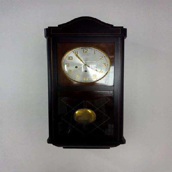 Reloj De Pared Jawaco De Cuerda Original Campanero Antiguo