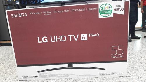 Televisor LG 55 Pulgadas Um74 Uhd Smart Tv