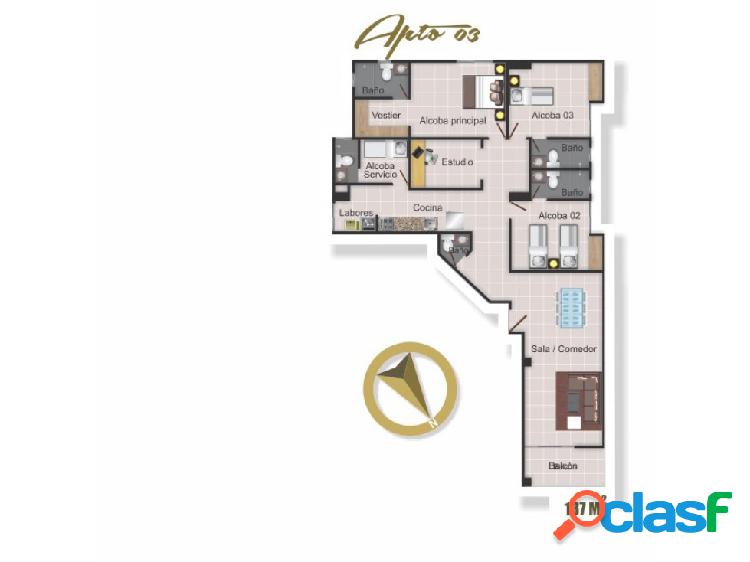 VENTA APARTAMENTOS NUEVOS EN MONTERIA LA CASTELLANA