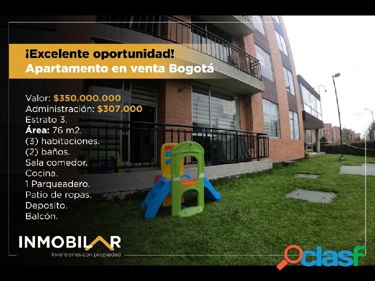 Excelente oportunidad apartamento en venta Bogotá