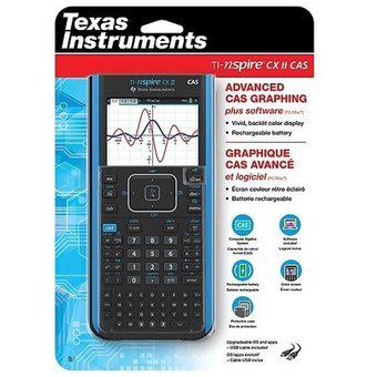 Calculadora Texas Cx 2 Cas LCD Color Recargable USB
