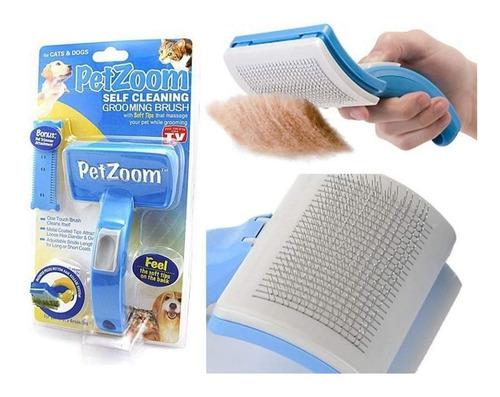 Cepillo Para Perros Y Gatos Retractil Grande Petzoom