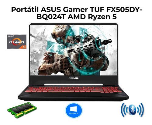 Computador Portátil R5 8gb 512gb Ssd Fx505dy-bq - Asus Tuf