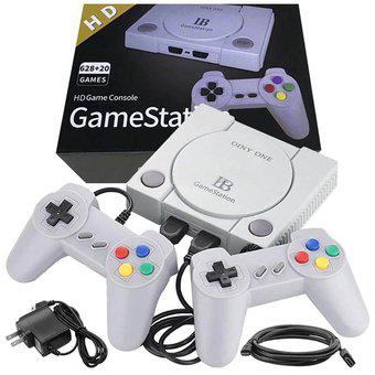 Consola Juegos Retro GameStation 648 juegos 8 Bits / 16 Bits