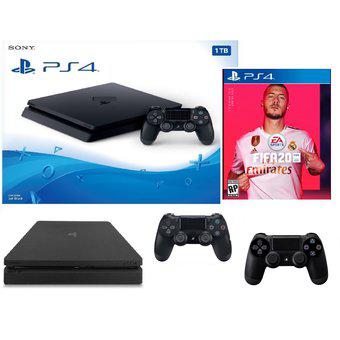 Consola Play Station 4 Slim 1 TB 2 Controles + FIFA 20