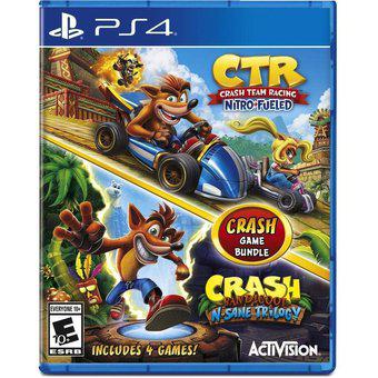 Crash Bandicoot + Crash CTR Team Racing PS4 Juego