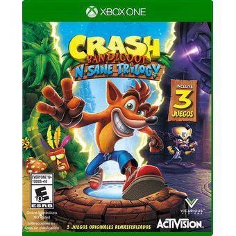 Crash Bandicoot Nsane Trilogy Xbox One Fisico
