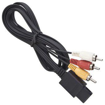EW AV TV Video Cable Cable Para Nintendo 64 N64 Game Cube