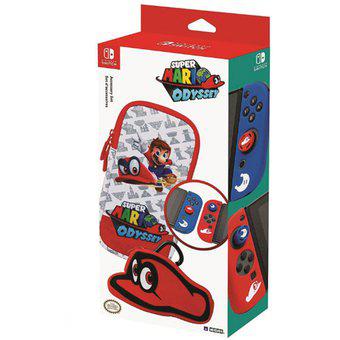 Kit Estuche y Funda Para Nintendo Version Super Mario