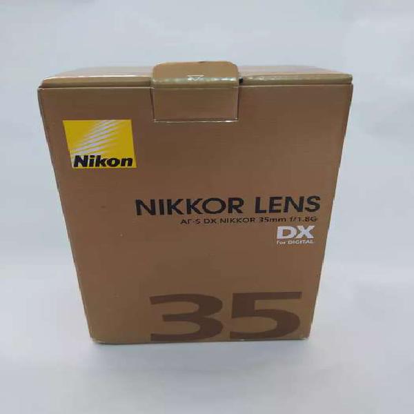 Lente Nikkor 35mm 1.8g Nuevo