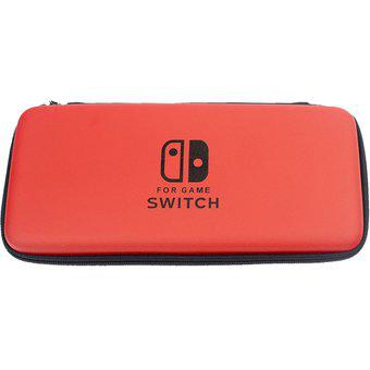 Nintendo Switch Estuche / Forro Duro Color Rojo Antigolpes
