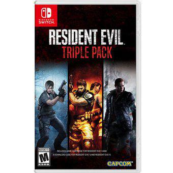 Resident Evil Triple Pack 4 - 5 - 6 Nintendo Switch Nuevo