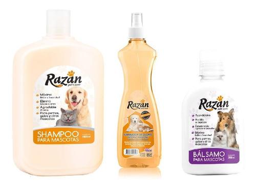 Shampoo Perros, Acondicionador Y Eliminador De Olores