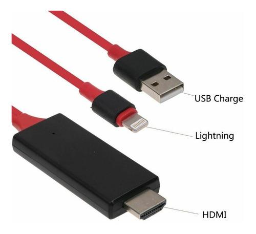 Cable Ligthtning Hdtv Para Celular iPhone Series 6, 7 Y 8