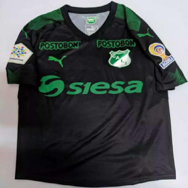Camiseta negra de competencia Deportivo Cali Puma Original