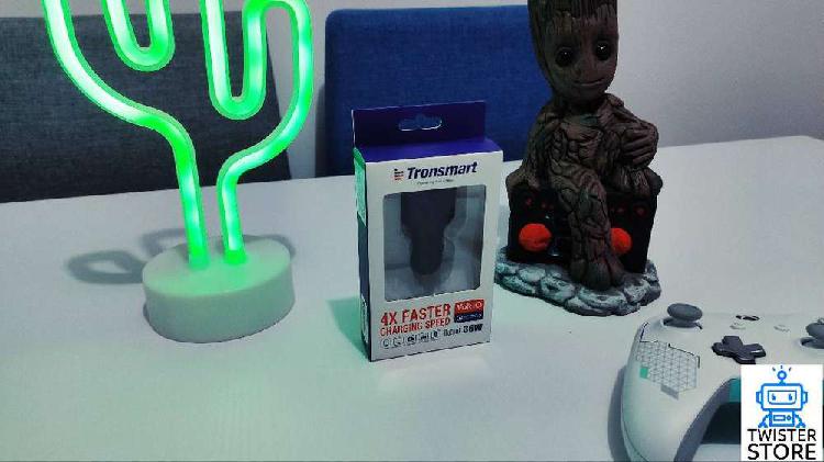 Cargador para carro Tronsmart 36W con Doble Puerto Quick