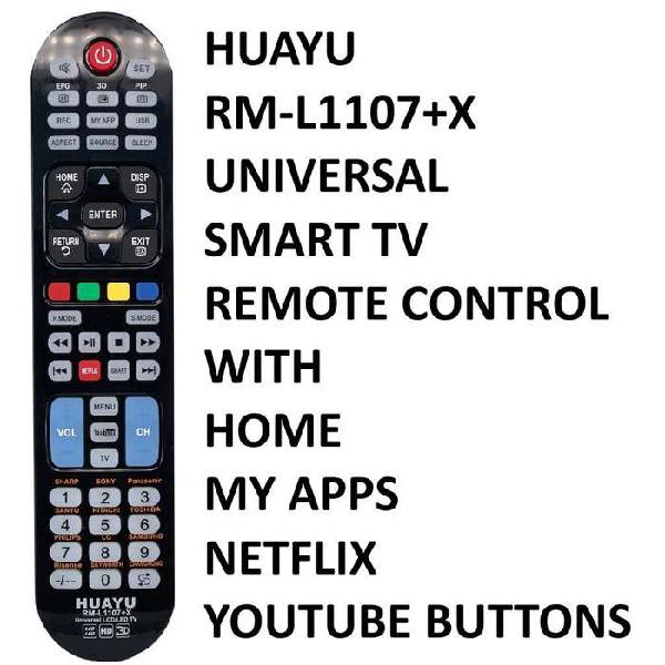 Control Remoto Universal ideal para cualquier tv funciones