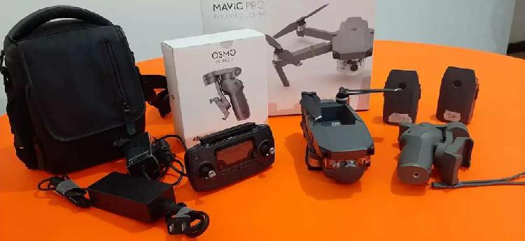Drone Mavic pro + osmo mobile 3