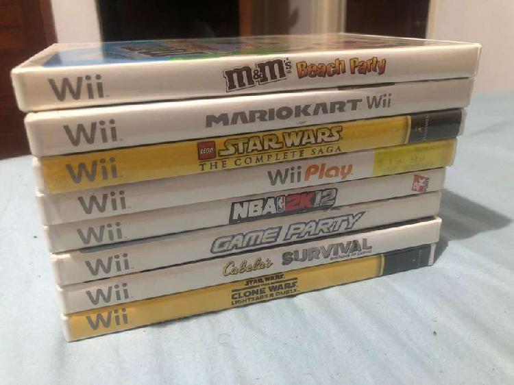 Juegos originales Nintendo Wii